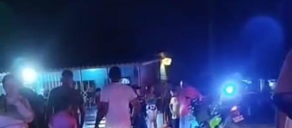 Asesinato en el barrio Villa Esperanza.
