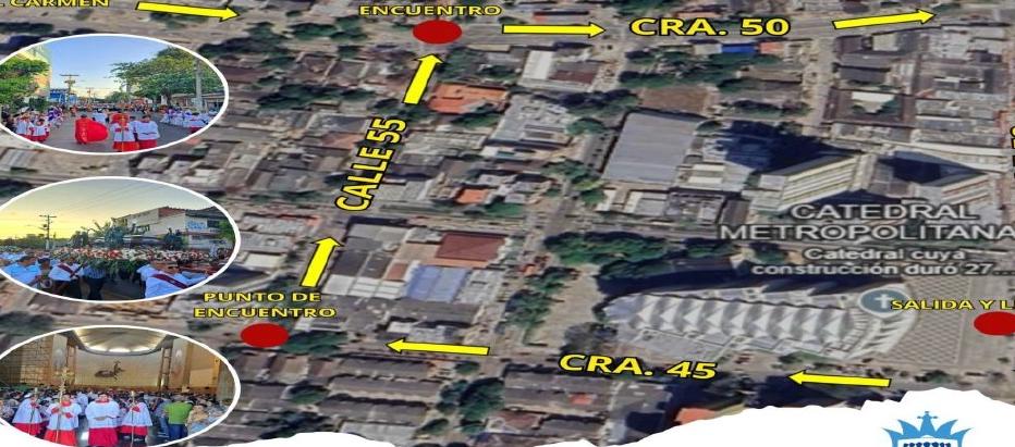 Cierres Viales por el Santo Sepulcro