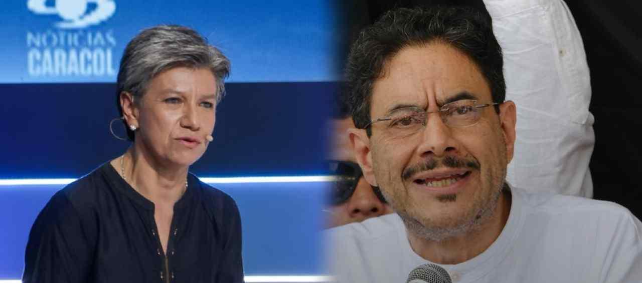 Claudia López e Iván Cepeda Castro.