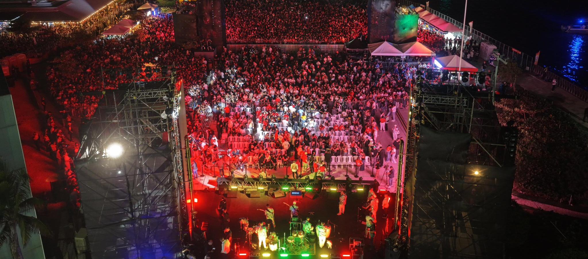 Concierto en el Malecón del Río.