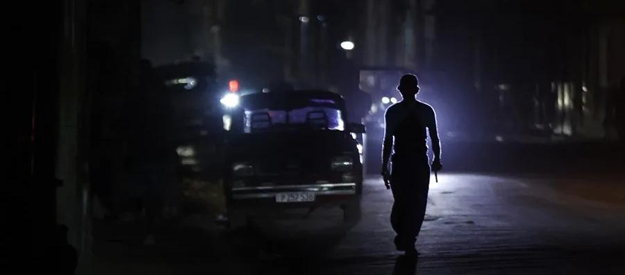 Imagen referencial de los apagones en Cuba.