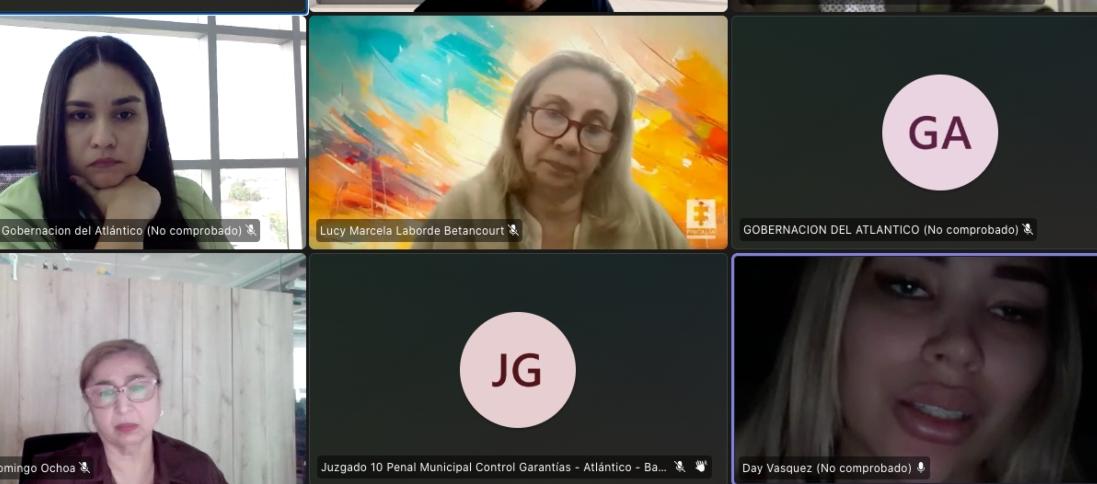 Daysuris Vásquez estuvo presente durante la audiencia de este miércoles. 