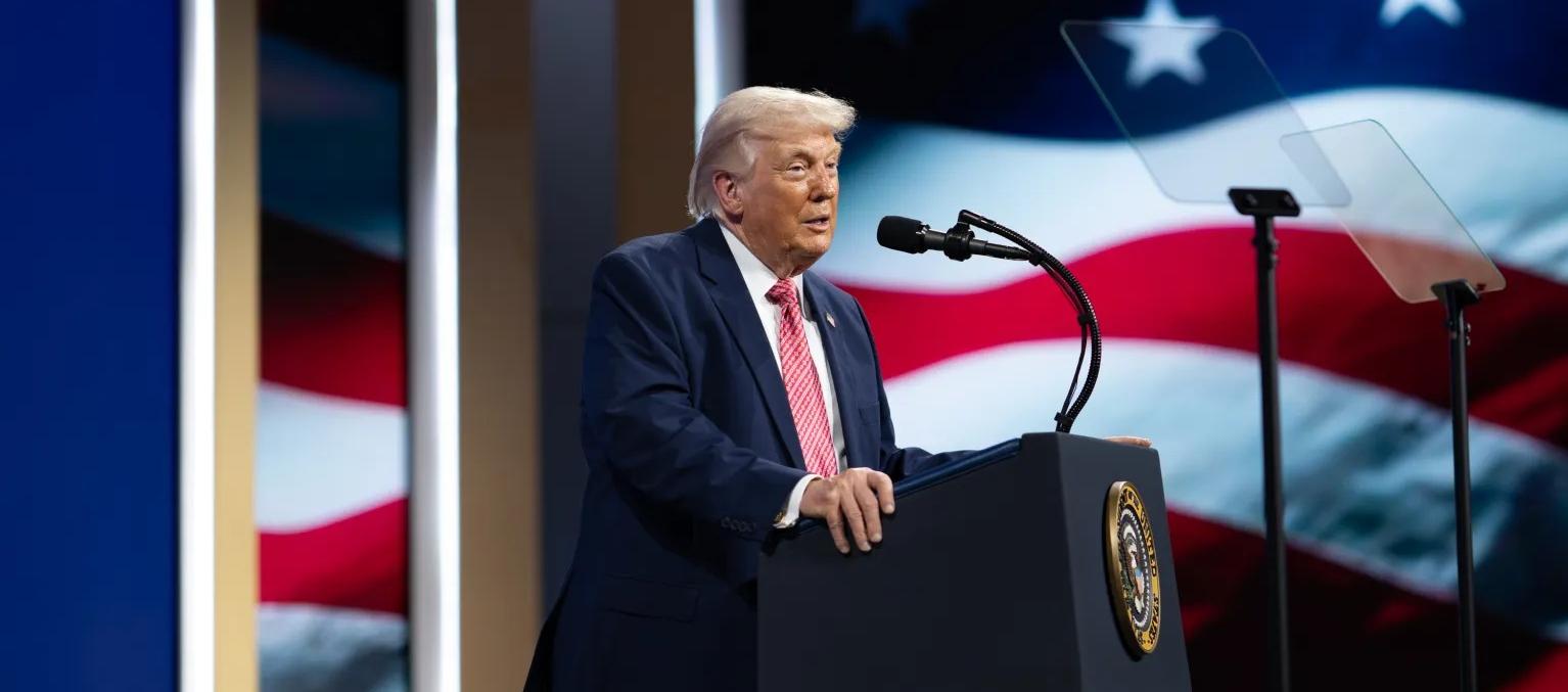 Donald Trump, presidente de Estados Unidos.