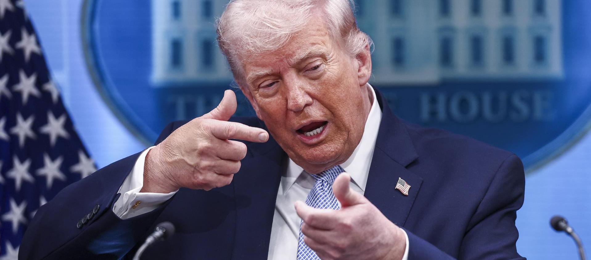 Donald Trump, Presidente de Estados Unidos. 