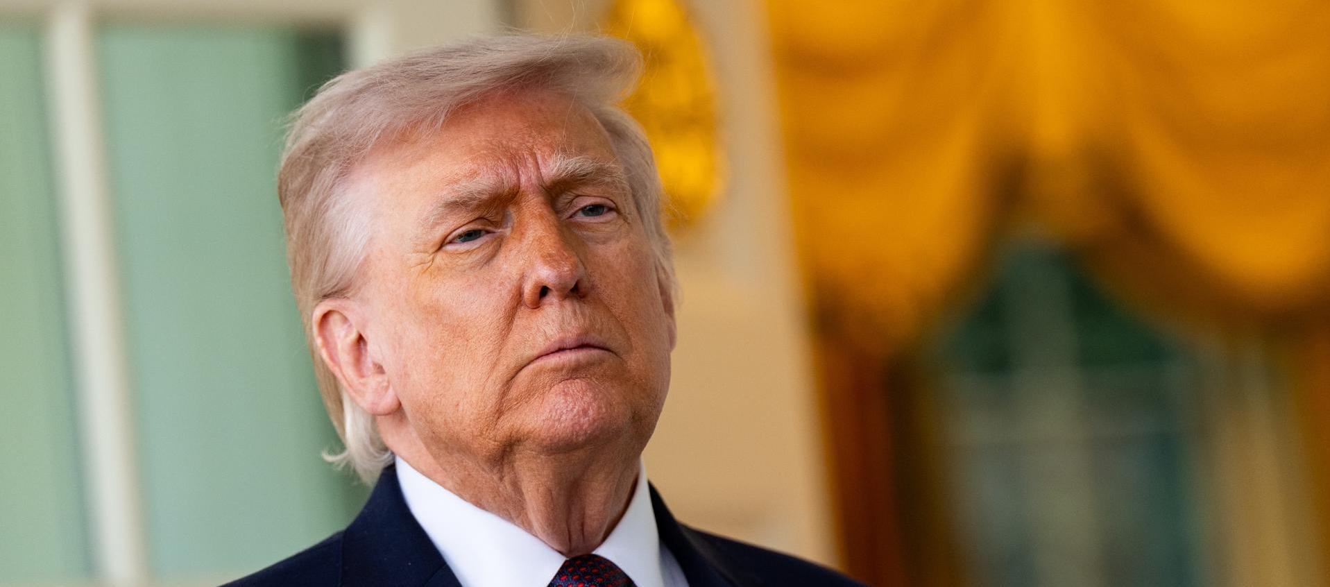 El Presidente Donald Trump.