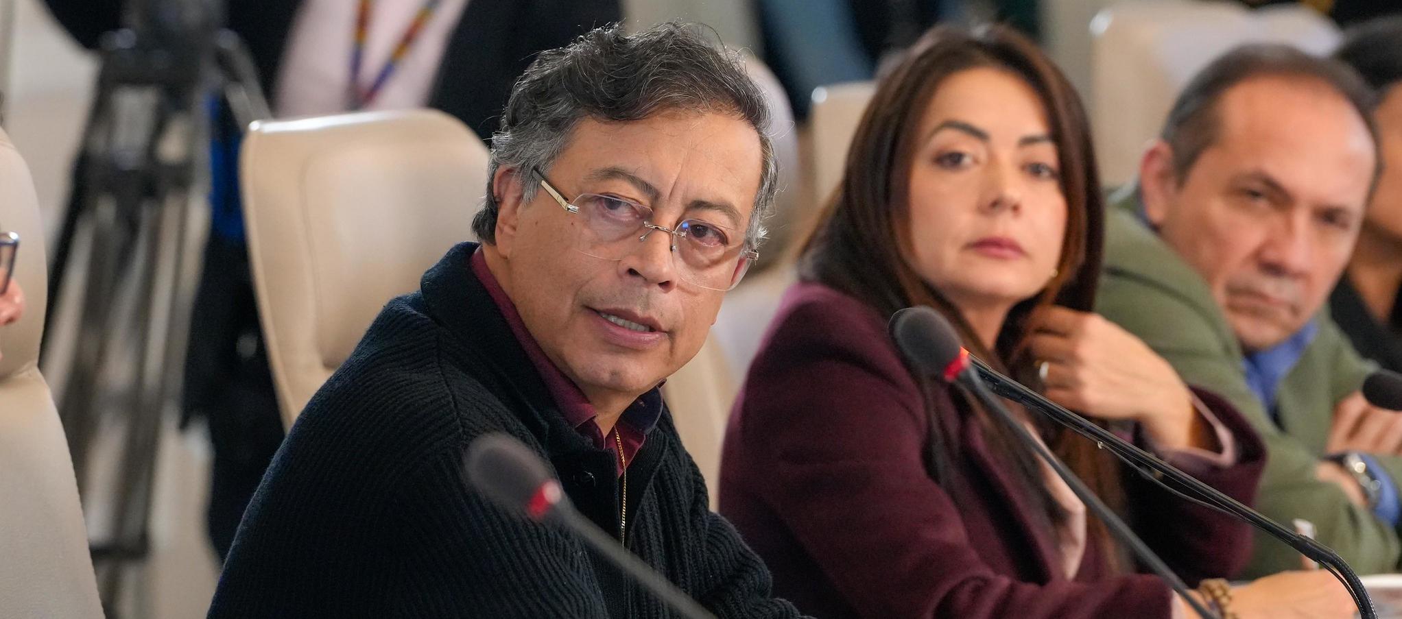 El Presidente Gustavo Petro.