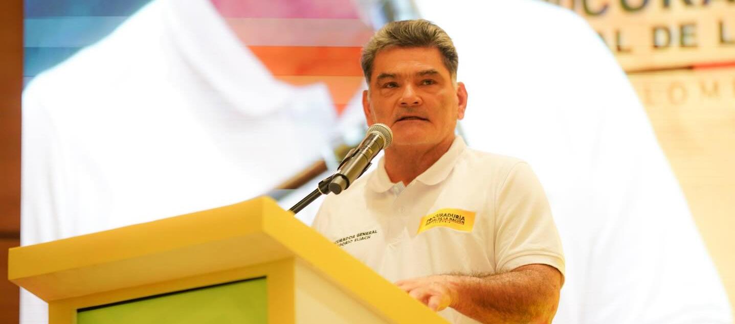 El Procurador General de la Nación, Gregorio Eljach