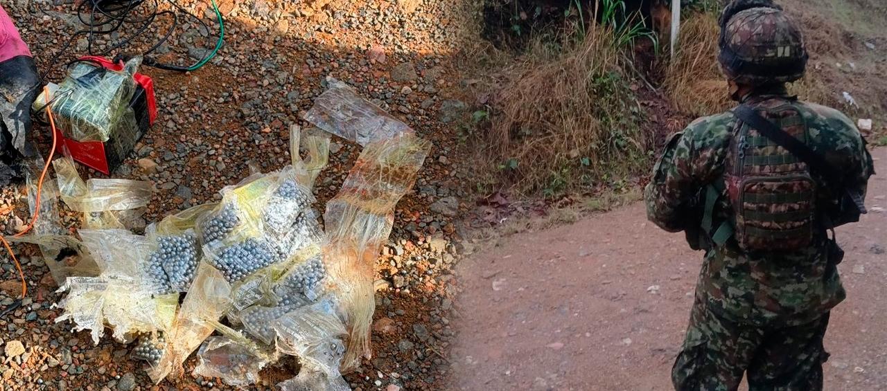 El artefacto explosivo que destruyó el Ejército.