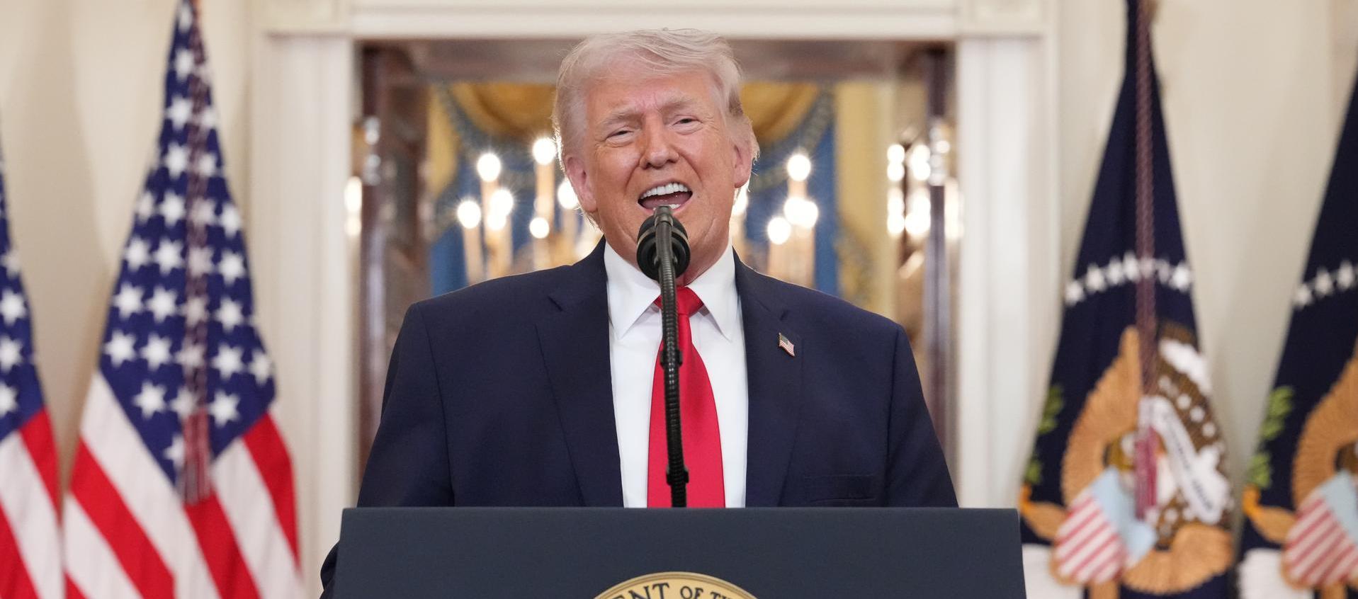 El presidente de EE.UU., Donald J. Trump