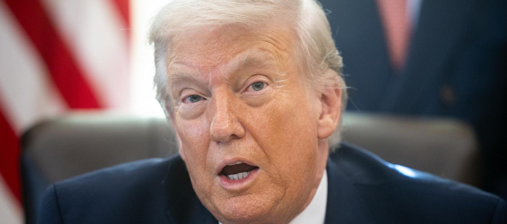 El presidente de Estados Unidos, Donald Trump. 