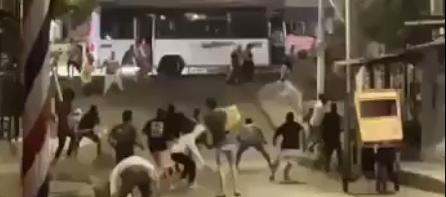 Imagen de uno de los enfrentamientos.