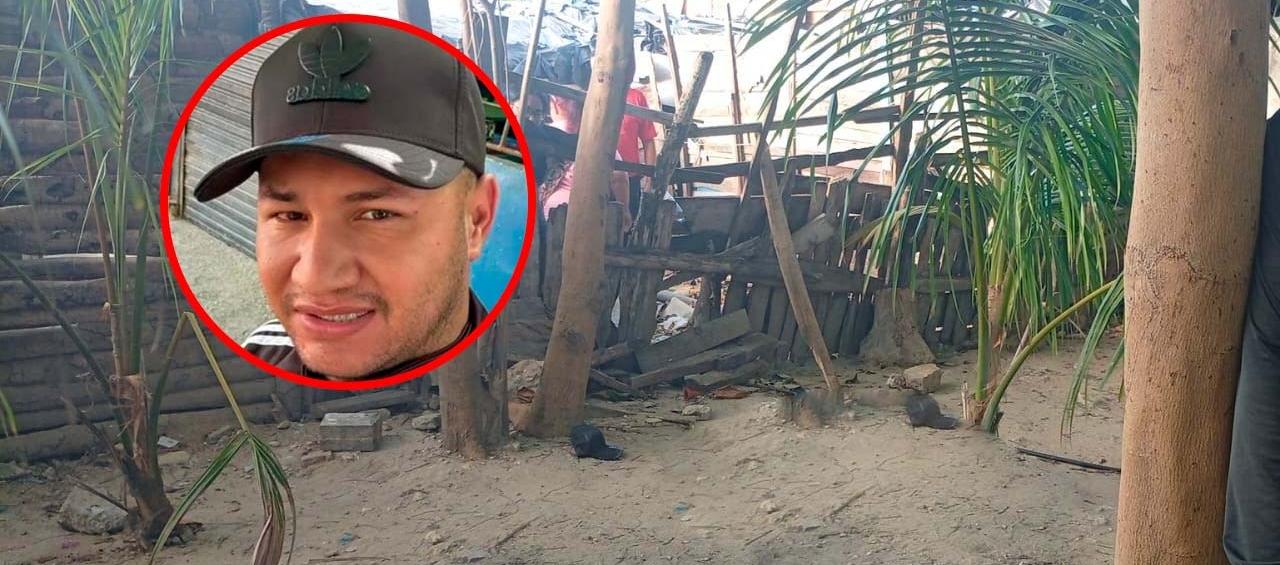 Enyerbeth Alberto Delpino Chirino y el lugar de los hechos.