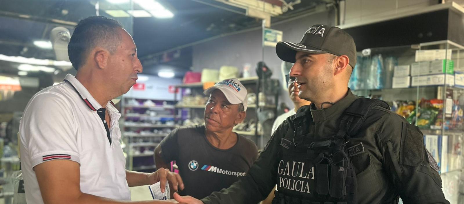 Acciones pedagógicas dirigidas a la comunidad y al sector comercial.