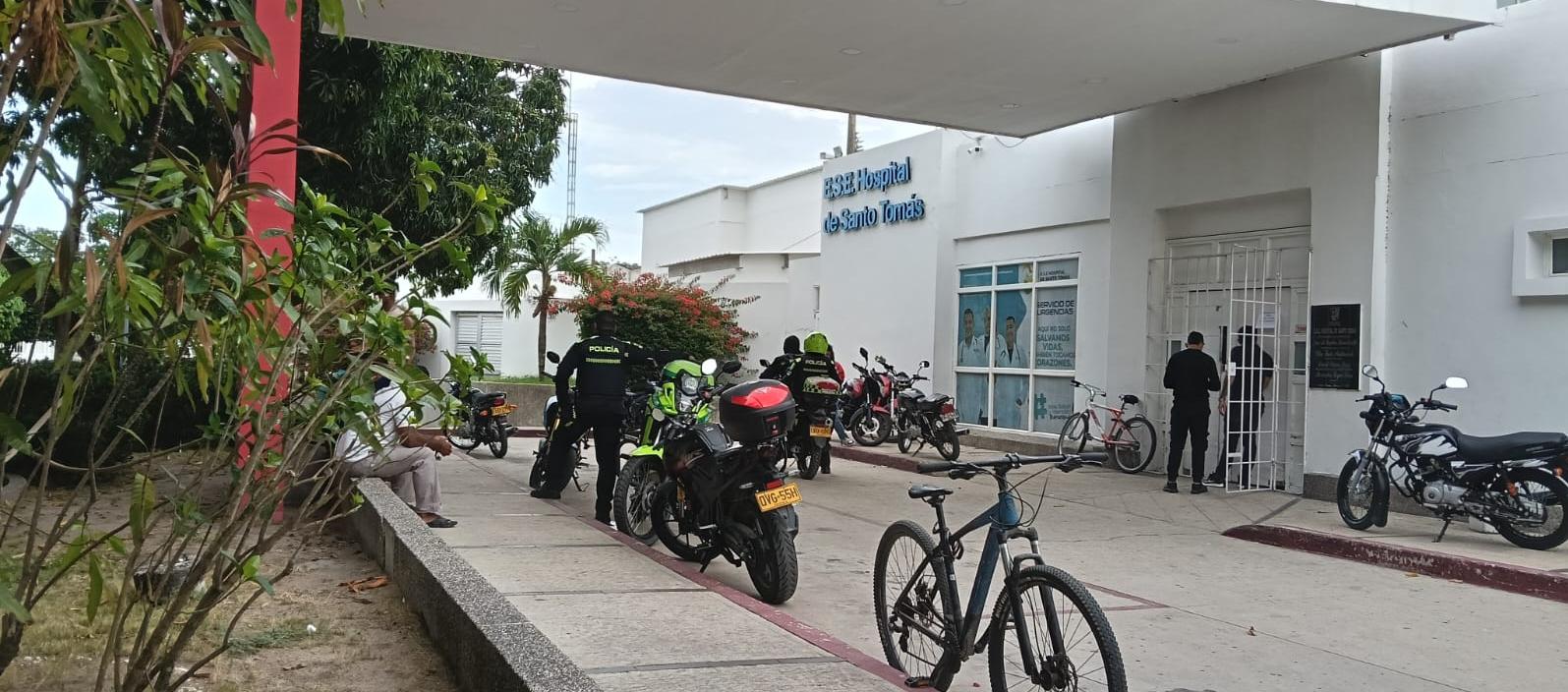 Los heridos fueron trasladados en primera instancia al Hospital de Santo Tomás. 