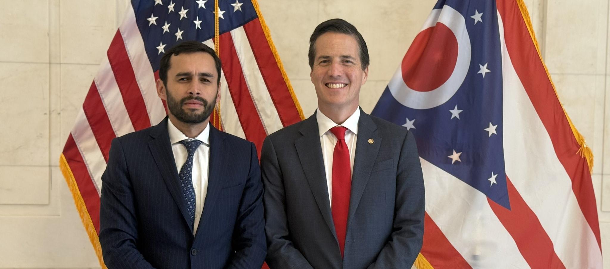 Jaime José Uscátegui y Bernie Moreno.