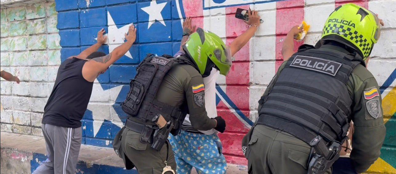 La Policía desplegó su pie de fuerza en la capital del Atlántico y su área metropolitana.