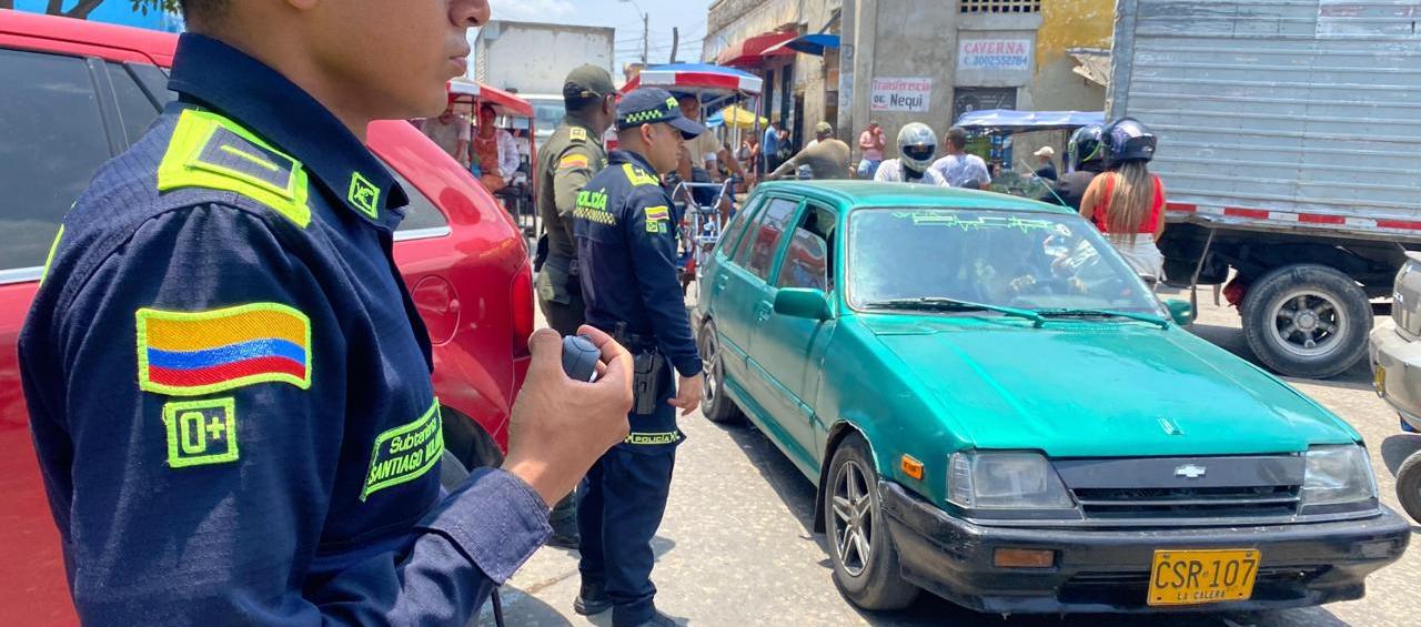 La Policía desplegó su pie de fuerza en la capital del Atlántico y su área metropolitana.
