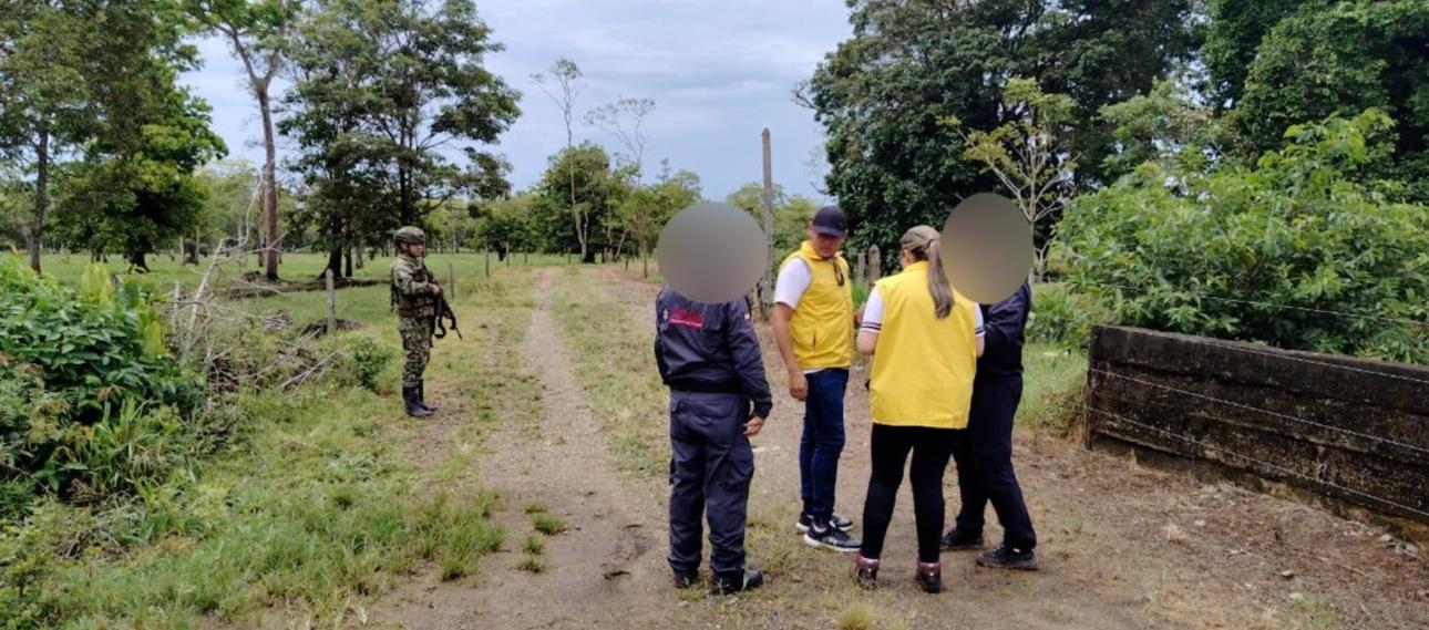 Labores de las autoridades.