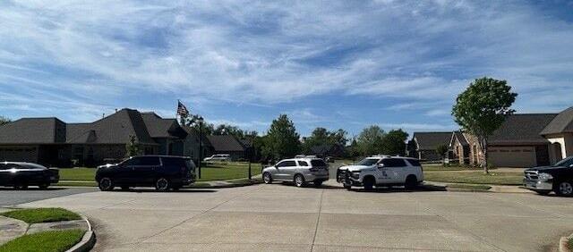 Lugar del tiroteo en Luisiana