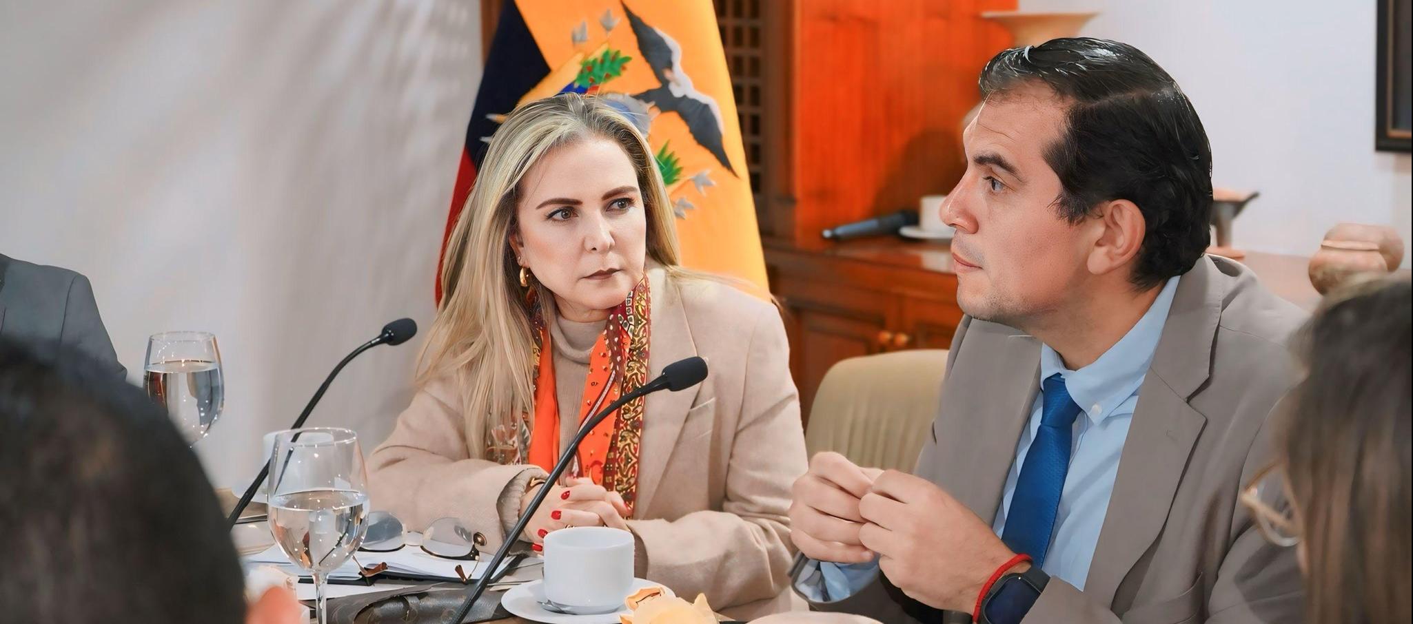 Mónica Heller, presidenta de Cámara de Comercio de Quito.