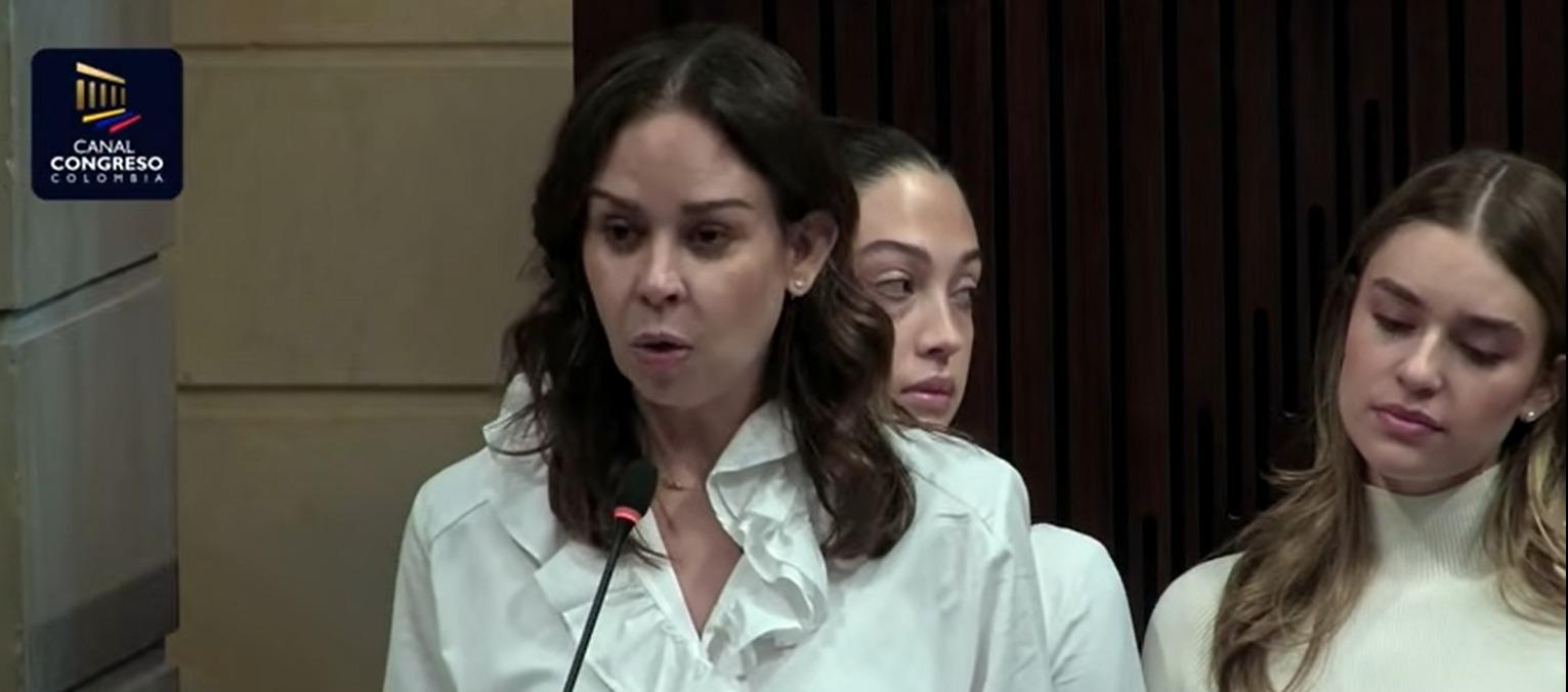 María Claudia Tarazona, esposa de Miguel Uribe.