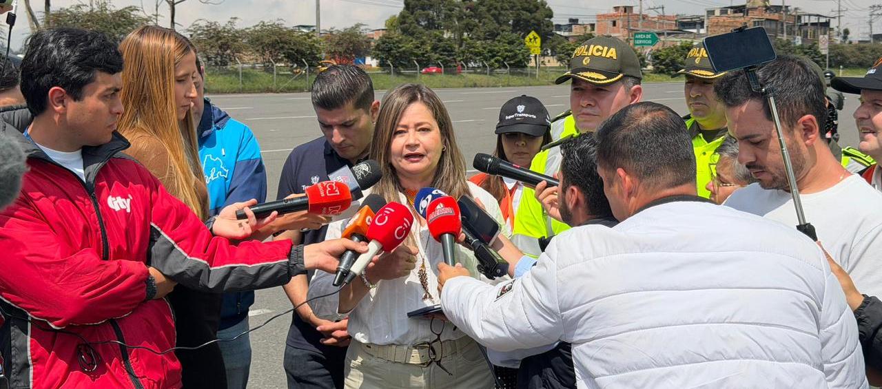 María Fernanda Rojas, ministra de Transporte.