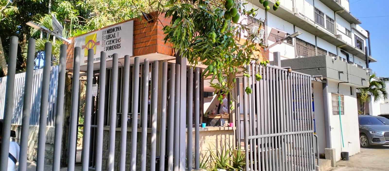 Fachada de Medicina Legal en Barranquilla.
