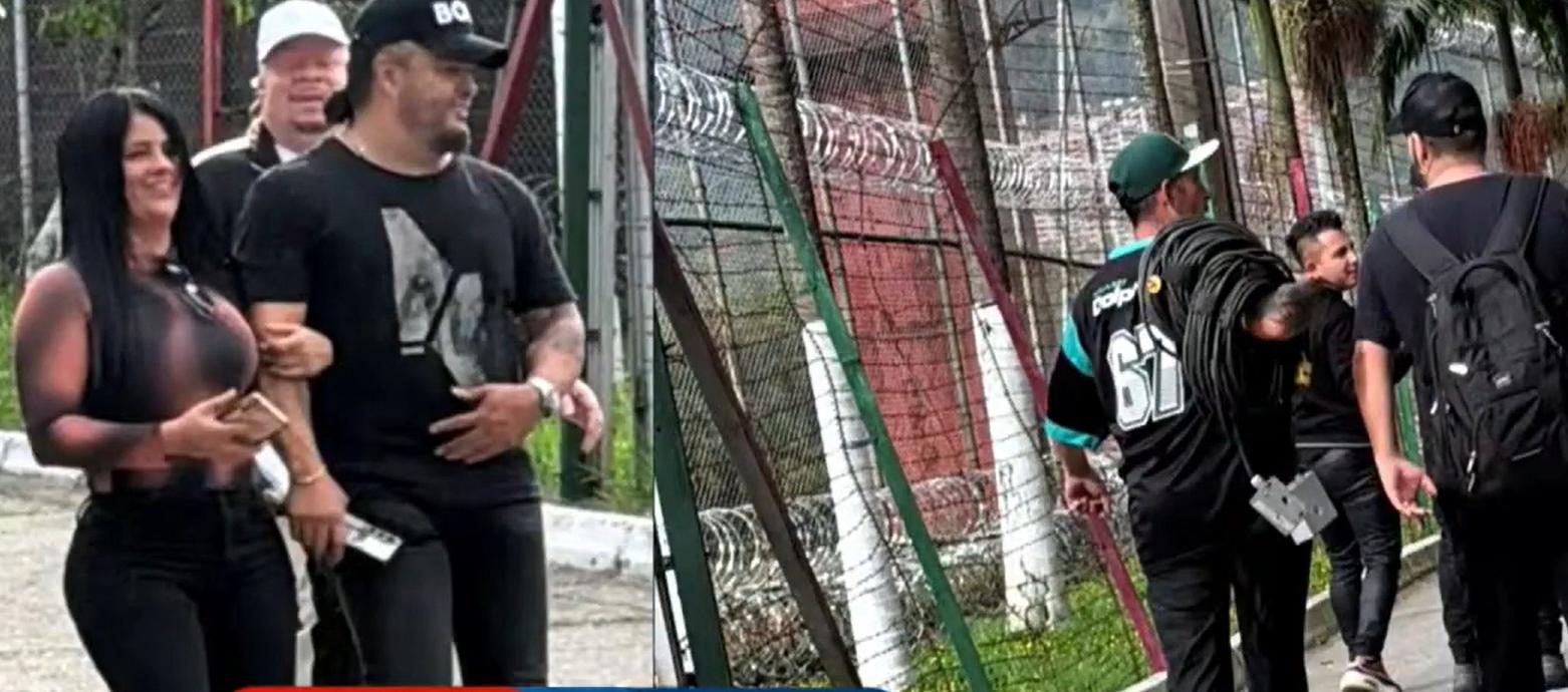 Nelson Velásquez e integrantes de su agrupación.