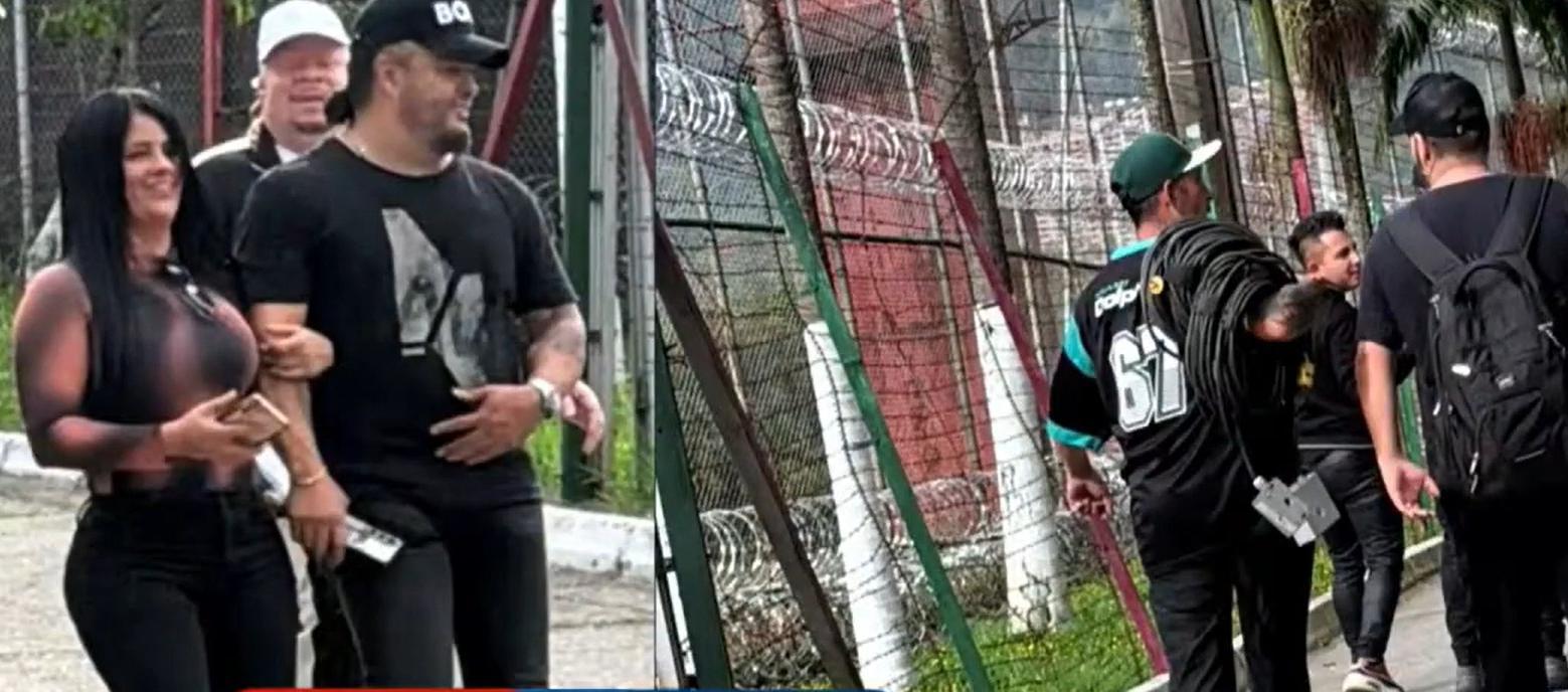 Nelson Velásquez e integrantes de su agrupación.