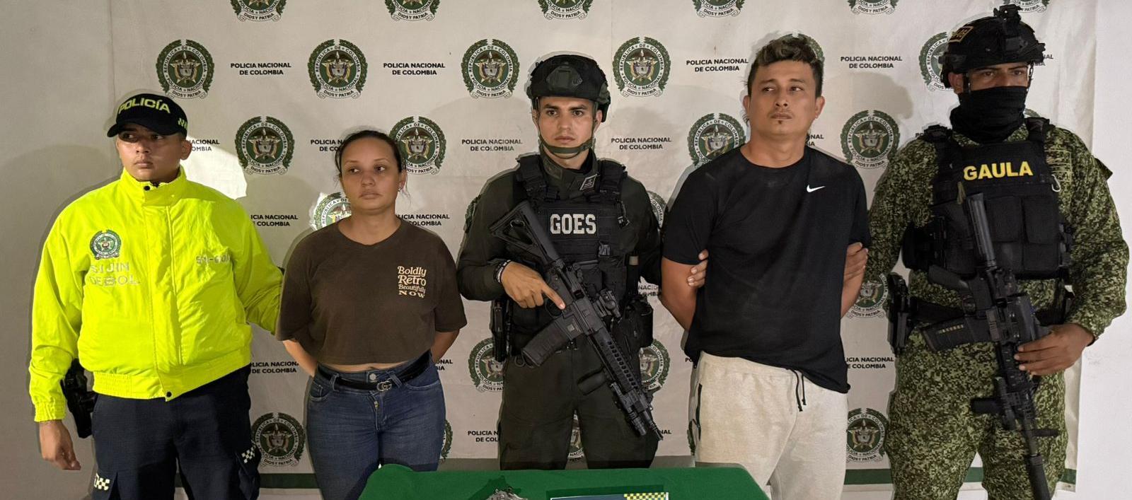 Olmes Gabriel Hernández Zapa, el capturado.