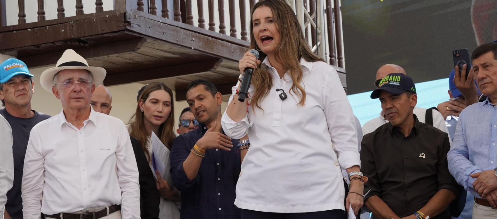 La candidata del Centro Democrático, Paloma Valencia.