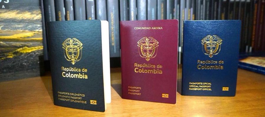 Pasaportes en Colombia