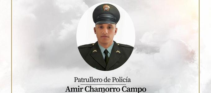 Patrullero de la Policía Nacional, Amir Chamorro Campo