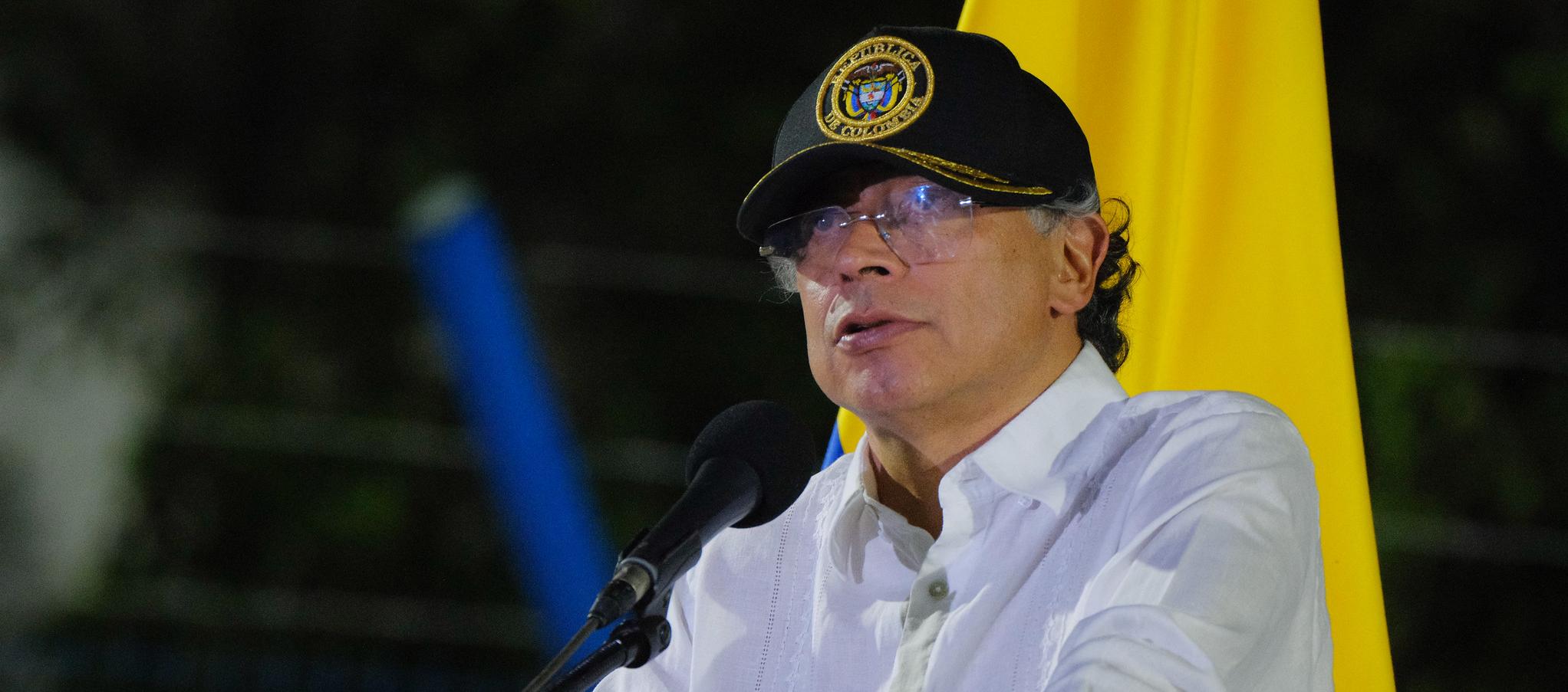 El Presidente colombiano, Gustavo Petro.
