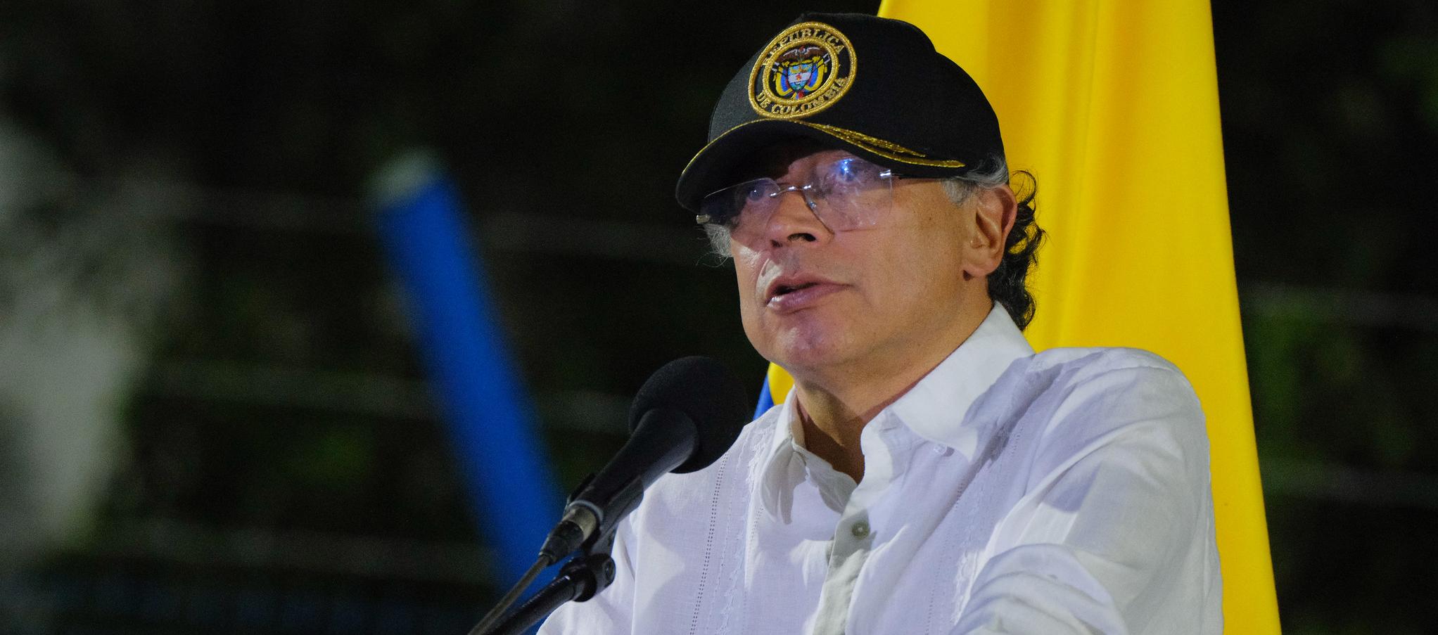 El Presidente colombiano, Gustavo Petro.
