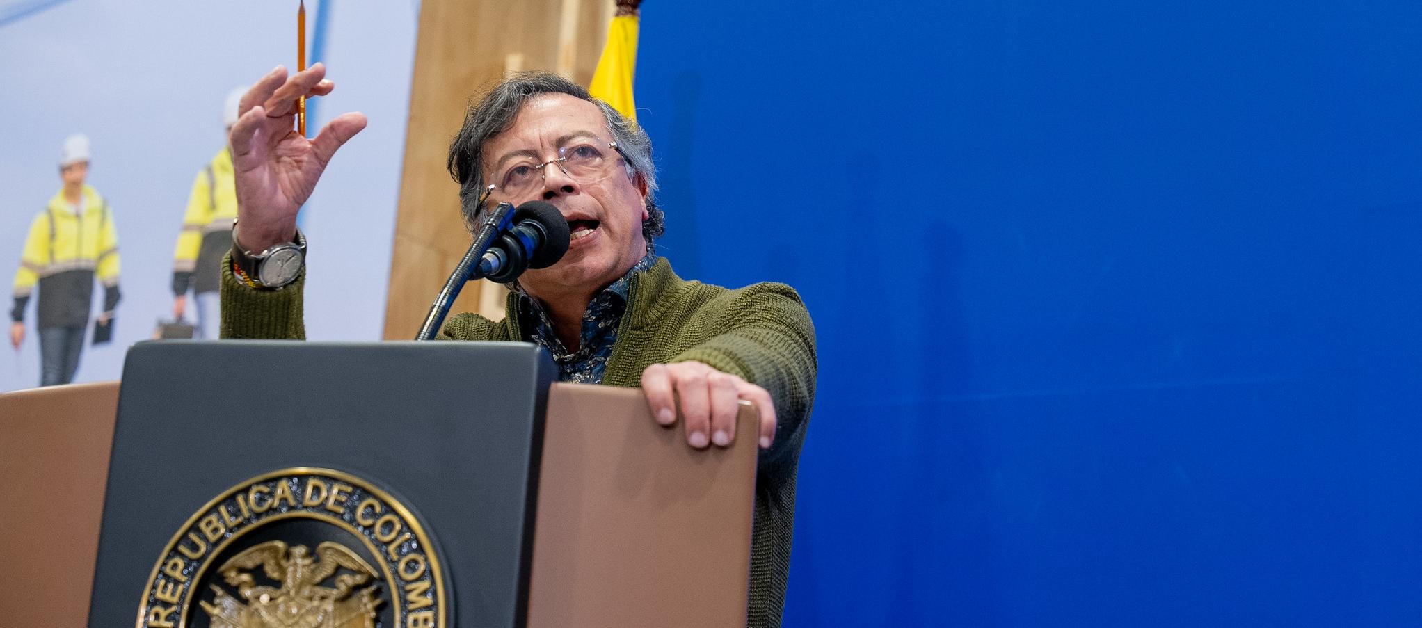 El Presidente de la República, Gustavo Petro.