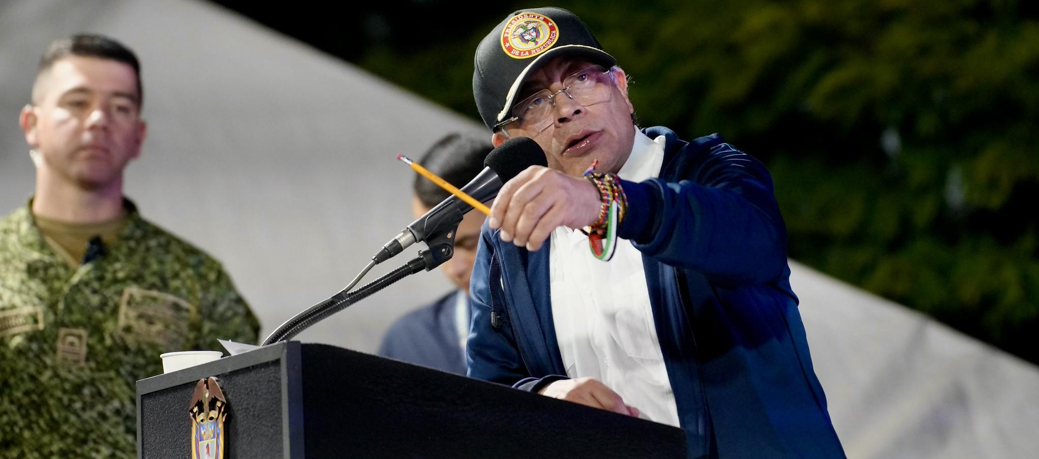 El Presidente Gustavo Petro.