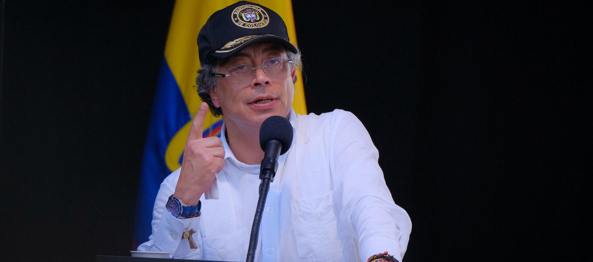 El Presidente Gustavo Petro.