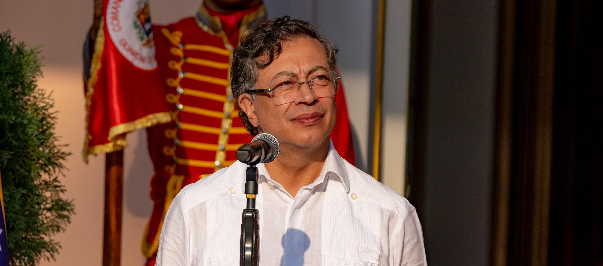 El Presidente Gustavo Petro.