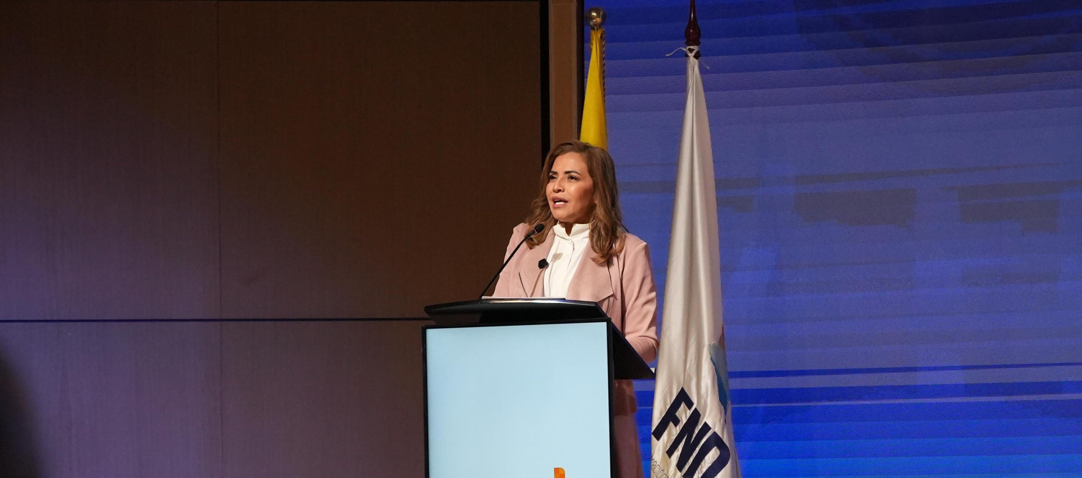 Rafaela Cortes, presidenta de la FND.