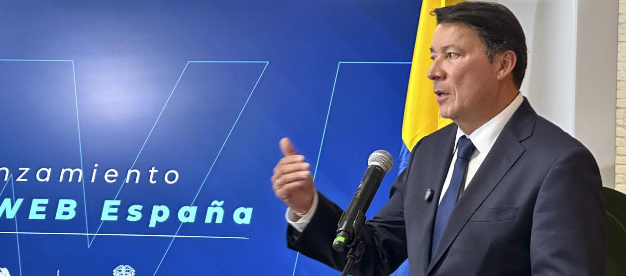 El Registrador Nacional de Colombia, Hernán Penagos.