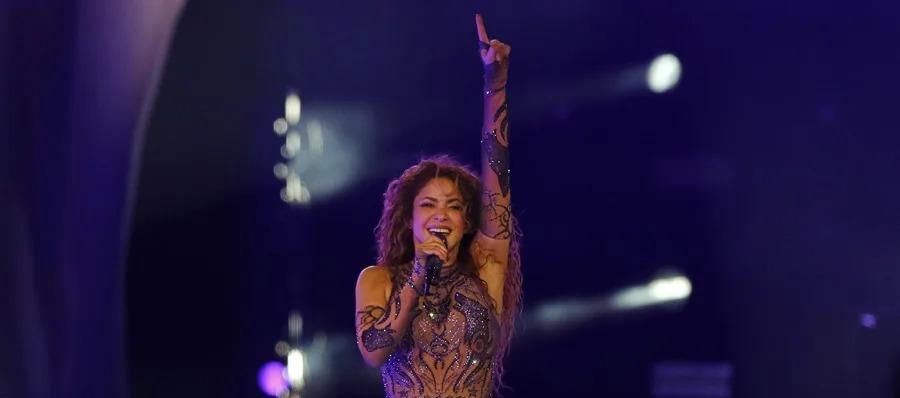 La cantante barranquillera Shakira.