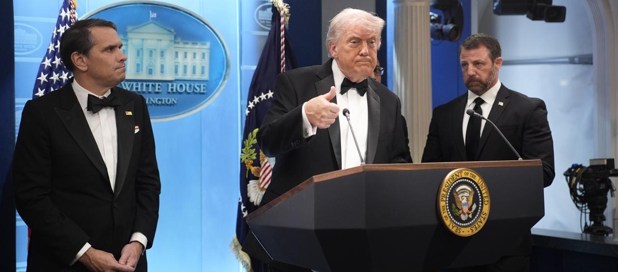 El presidente de Estados Unidos, Donald Trump.