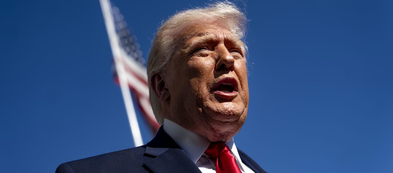 El presidente de Estados Unidos, Donald Trump.