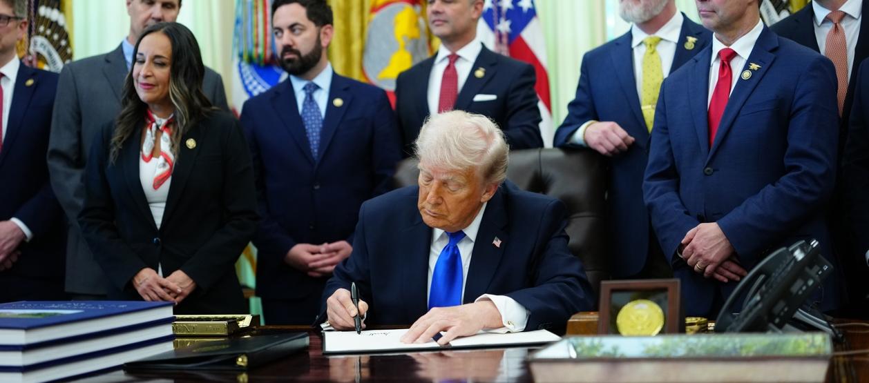El presidente de Estados Unidos, Donald Trump.