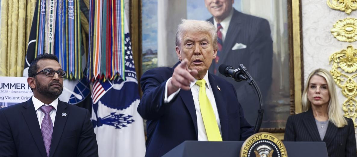 El presidente estadounidense, Donald Trump.