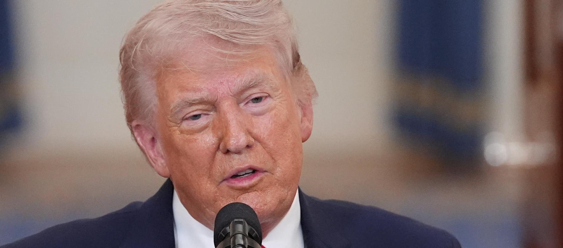 Donald Trump, presidente de Estados Unidos. 