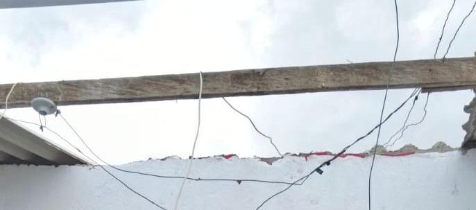 La Oficina de Gestión del Riesgo de Desastres realizó un censo a las familias afectadas. 