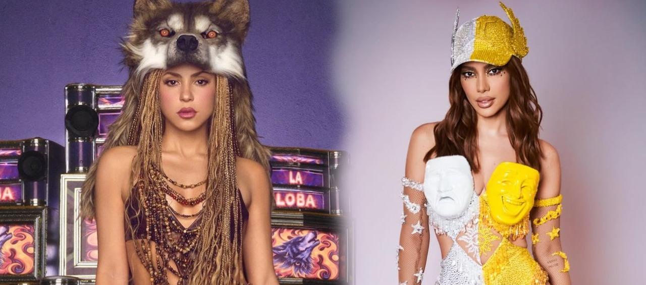Shakira y Anitta.