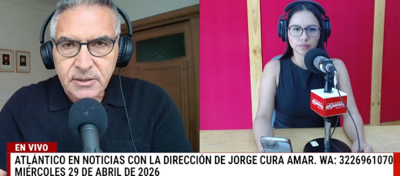 Transmisión de Atlántico en Noticias.